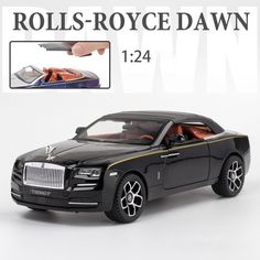 Машинка металлическая Элемент Rolls Roys Dawn 1:24