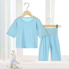 Пижама детская Happy Leo FGYY4-396, голубой, 128