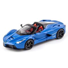 Машинка металлическая Элемент Ferrari LaFerrari 1:24, коллекционная