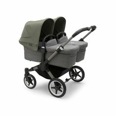 Коляска для двойни 2 в1 Bugaboo Twin Donkey5 Gr/GM/FG