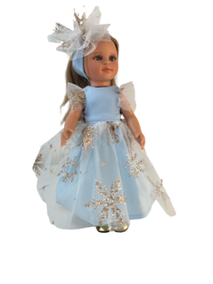 Кукла TuKiTu Нина, блондинка, в нарядном платье, 33 см, 3305К59