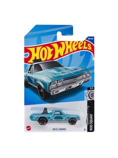 Машинка Hot Wheels коллекционная (оригинал) 68 EL CAMINO бирюзовый