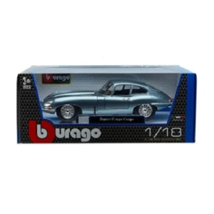 Машинка Bburago металлическая коллекционная 1:18 Jaguar E-type Coupe 18-12044