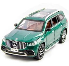 Машинка металлическая Элемент Mercedes-benz GLS63 AMG 1:24, green