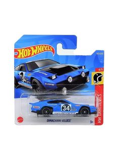 Машинка Hot Wheels коллекционная (оригинал) DIMACHINNI VELOCE синий