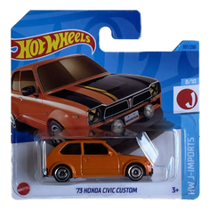 Машинка Hot Wheels HW J-IMPORTS 73 Honda Civic Custom, HKK67-N521