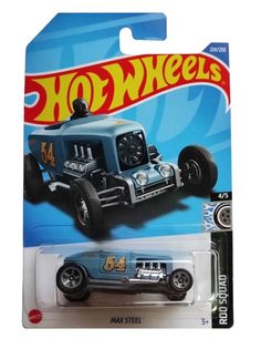 Машинка Hot Wheels коллекционная (оригинал) MAX STEEL серый