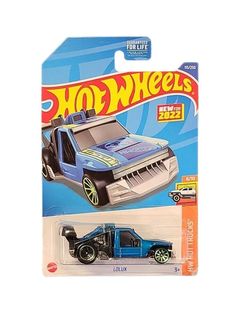 Машинка Hot Wheels коллекционная (оригинал) LOLUX синий