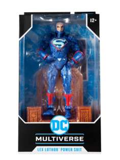 Фигурка McFarlane Toys DC Multiverse Lex Luthor in Blue Power Suit with Throne 18см
