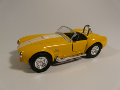 Машинка 1:38 Welly 1965 Shelby Cobra 427 S/C 43761W