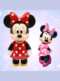 Фигурка Disney Minnie Mouse 15 см 1 шт Минни Маус HEROCROSS серия Друзья Микки