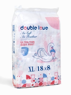 Подгузники Double love Трусики XL:12-17кг 144шт 8*18
