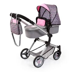 Коляска премиального класса Bayer Design Combi Dolls Pram Neo Vario серый