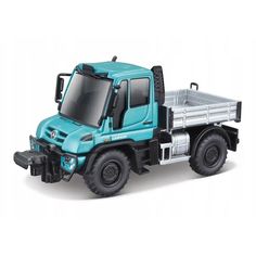 Игрушечная машинка Maisto игровая Unimog City Service, бирюзовый 21238/3