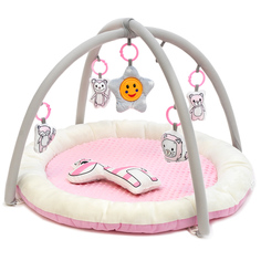 Развивающий коврик с игрушками, музыкой Funkids Round Comfy Gym, CC9020