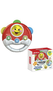 Интерактивная игрушка ИгроНика Руль, музыкальный руль