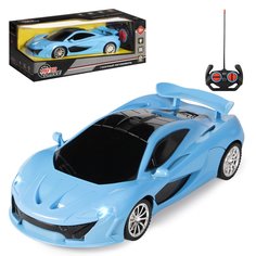 Р/У машинка Ferrari на пульте управления цвет синий 1:18, 4 канала, свет 27MHz JB0402938 S+S