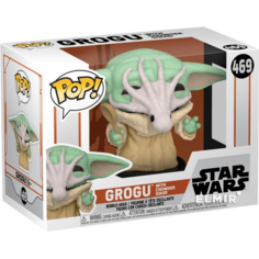 Фигурка Funko POP! Star Wars:Mandalorian - Grogu with Chowder Squid 469 54528
