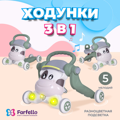 Ходунки детские K12, Светло-зеленый Farfello