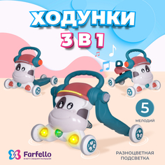 Ходунки детские Farfello K12, Зеленый