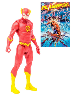 Фигурка DC Direct The Flash Flashpoint с комиксом 7,5см MF15841