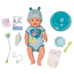 Кукла-мальчик Zapf Creation Baby born, интерактивная, 43 см., 824-375