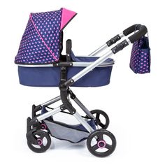 Коляска Bayer Design с Единорогом Combi Dolls Pram Vario