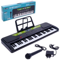 Синтезатор SONG с микрофоном, пюпитром, USB No Brand