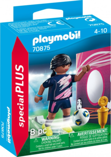 Конструктор Playmobil Футболист с воротами PM70875