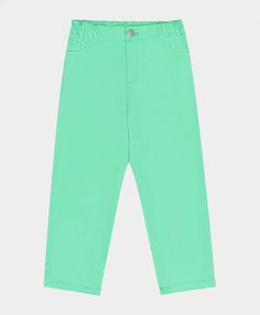 Брюки детские Button Blue, мятные, мод.122BBGMC63022600, р.104