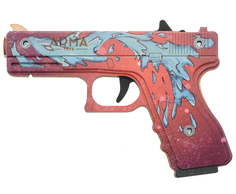 Резинкострел Arma toys пистолет Глок Дух воды, AT013S2, Glock Arma.Toys