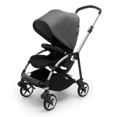 Коляска прогулочная Bugaboo Bee 6 complete шасси Alu (Alu/Black/grey melange)