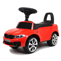 Каталка детская RIVERTOYS BMW свет фар, клаксон, мелодии, красный