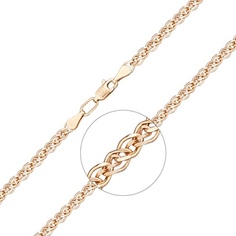 Браслет из красного золота р. 18,5 PLATINA jewelry 22-0503-060-1110-17