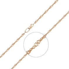 Браслет из красного золота р. 17,5 PLATINA jewelry 22-0703-040-1110-17