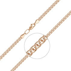Браслет из красного золота р. 19,5 PLATINA jewelry 22-2703-050-1110-19