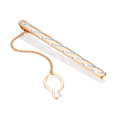 Зажим для галстука из красного золота PLATINA jewelry 09-0045-04-000-1110-04