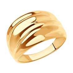 Кольцо из красного золота р. 19 SOKOLOV 018685