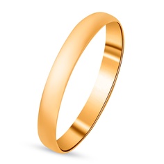 Кольцо обручальное из серебра р. 17,5 585Gold 901000998