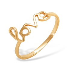 Кольцо из красного золота р. 14 585Gold 401000801