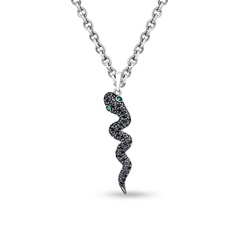 Кулон из серебра с фианитом 585Gold 703006665