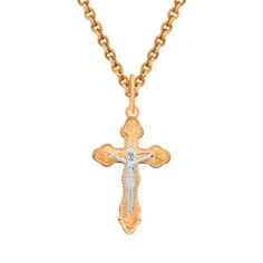 Подвеска из красного золота 585Gold 603003167