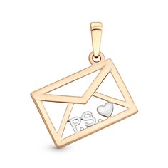 Кулон из красного золота 585Gold 403001288