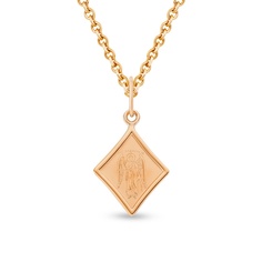 Подвеска из красного золота 585Gold 603005026