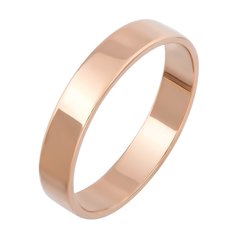 Кольцо обручальное из красного золота р. 17 585Gold 601000133