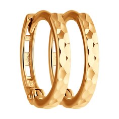 Серьги из красного золота SOKOLOV 0200161