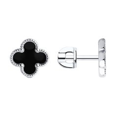 Серьги из серебра SOKOLOV 94026456, эмаль