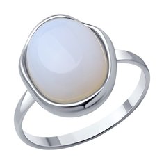 Кольцо из серебра р. 18 SOKOLOV 83010153, опалит