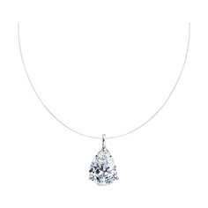 Колье из серебра 45 см SOKOLOV 94070750, фианит