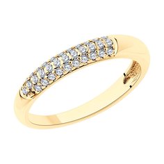 Кольцо из серебра р. 18 SOKOLOV 93011113, фианит